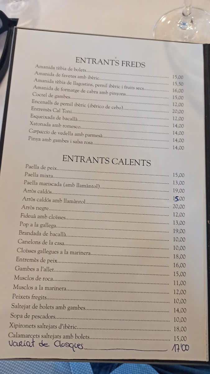 Menu Restaurant Cal Toni-3