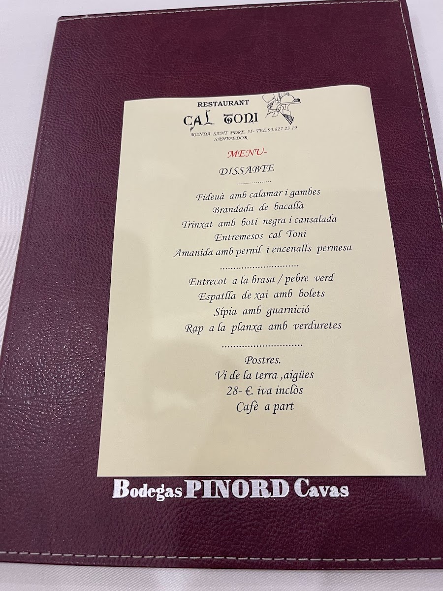 Menu Restaurant Cal Toni-4
